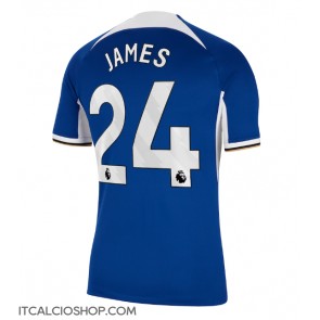 Chelsea Reece James #24 Prima Maglia 2023-24 Manica Corta